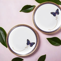 My Butterfly Small Jewelry Tray Gold-Purple