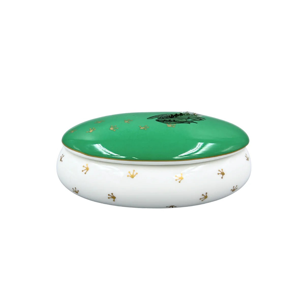 My Frog Prince Oval Jewelry Box