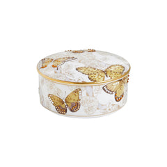 Butterfly Jeweled Jewelry Box