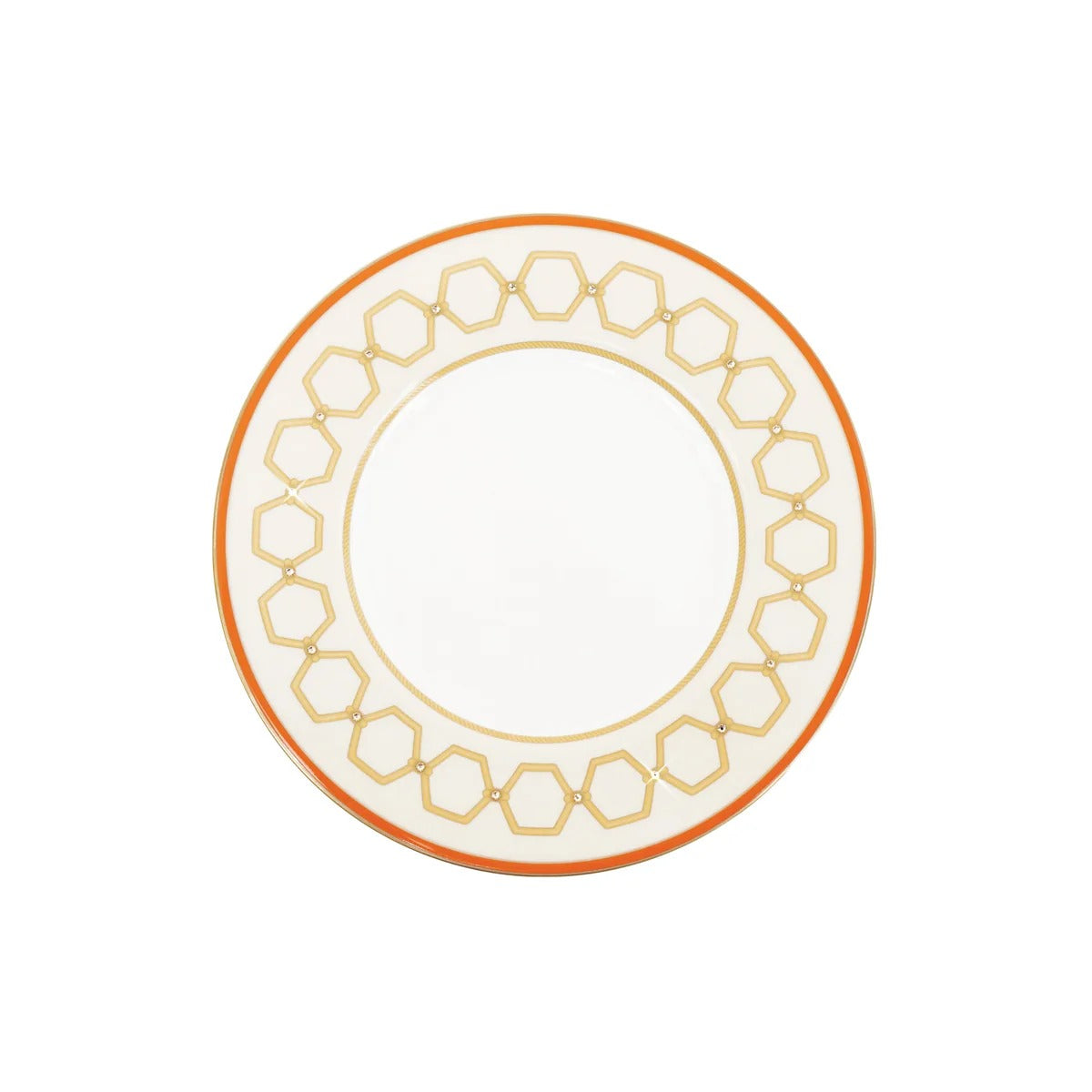 Honeydew Bread  Butter Plate Gold