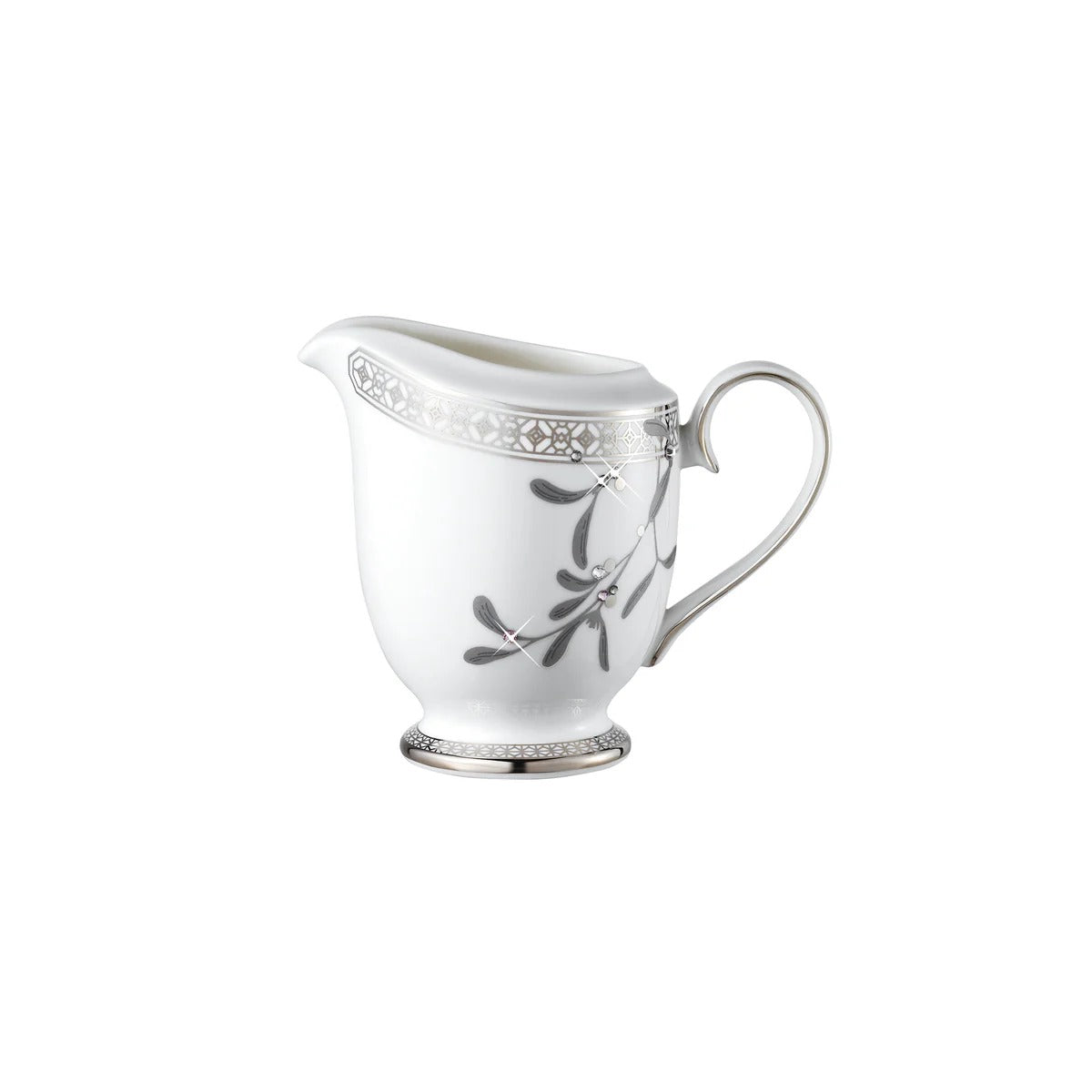 Platinum Leaves Creamer Platinum