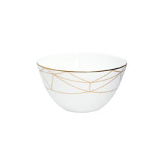 Gem Cut Gold Cereal Bowl / All Purpose