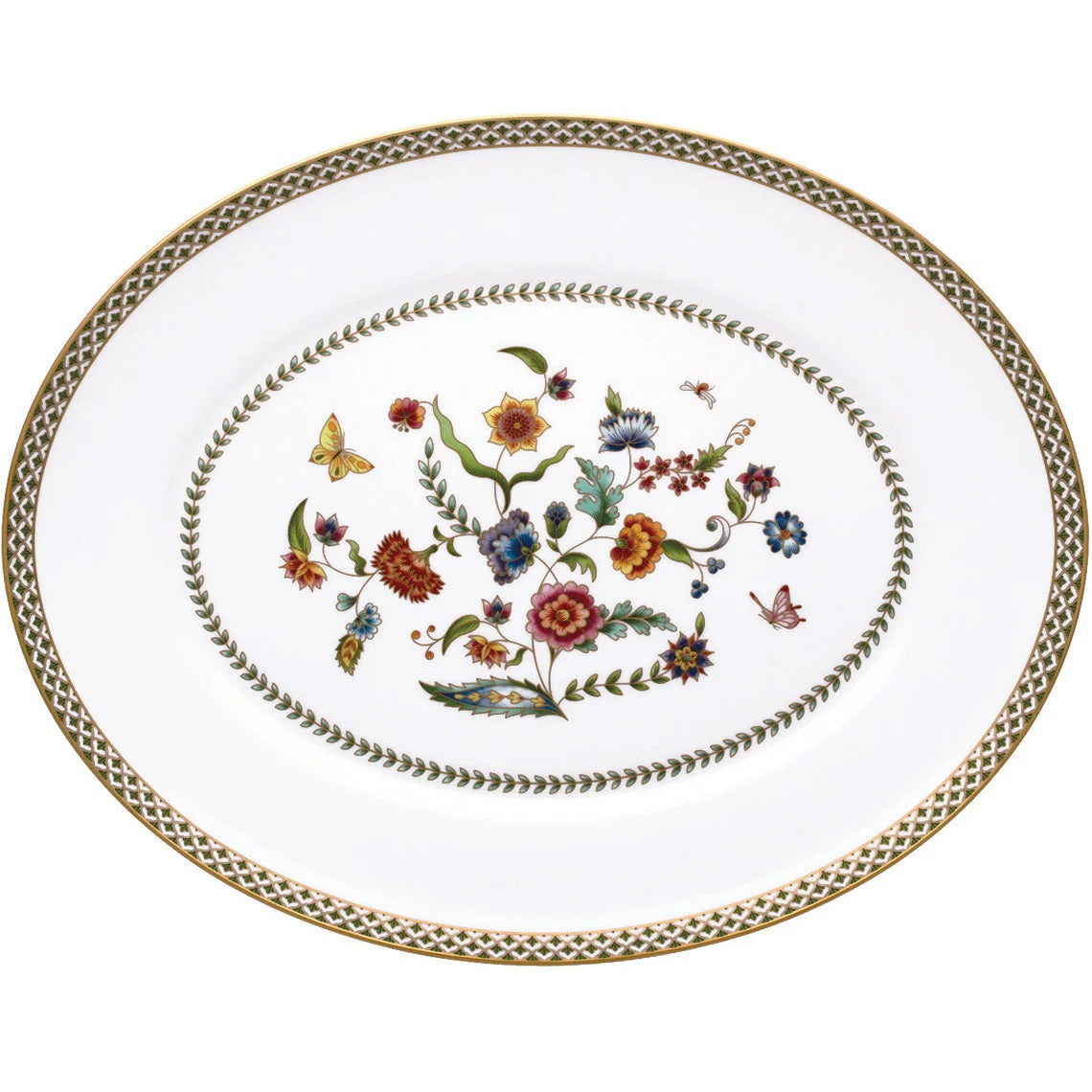 Gione 16 Oval Platter Gold