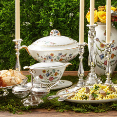 Gione Gravy Boat & Saucer Gold