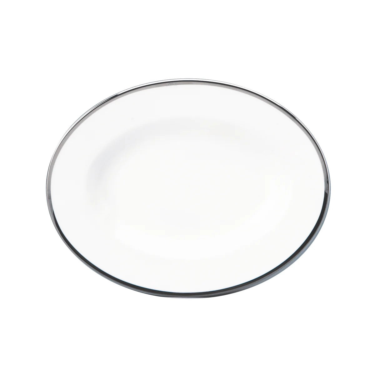 Comet Platinum 9" Oval Platter, Platinum