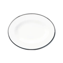 Comet Platinum 9" Oval Platter, Platinum