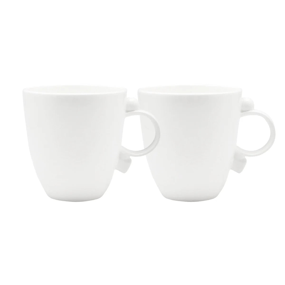 Geometrica White Mug set of 2