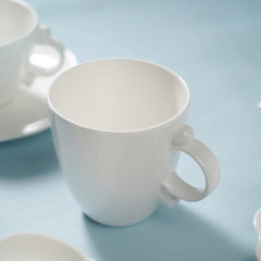 Geometrica White Mug set of 2