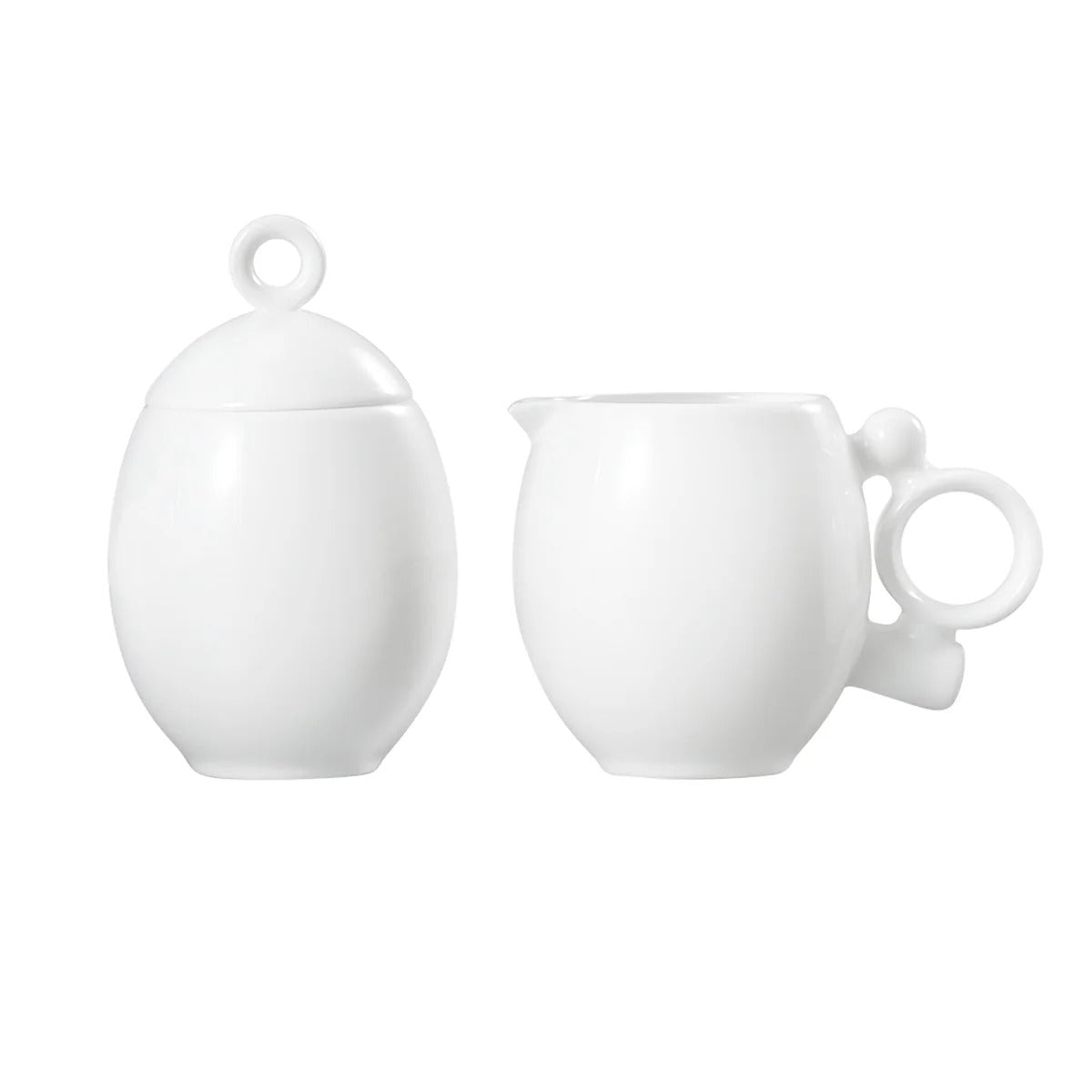 Geometrica White Sugar & Creamer Set