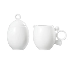 Geometrica White Sugar & Creamer Set