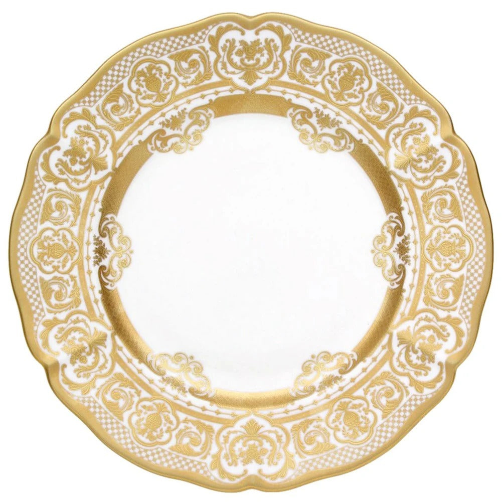 Carlsbad Queen White, Round Platter / Charger Plate