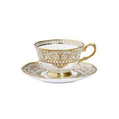 Carlsbad Queen White Espresso Cup & Saucer