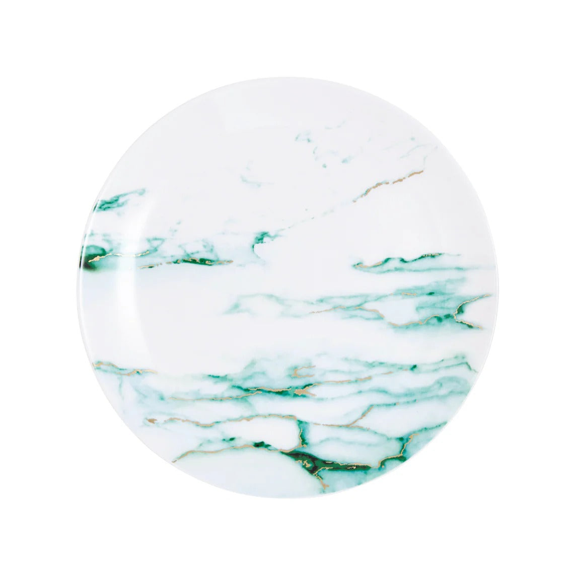 Marble Verde Salad / Dessert Plate