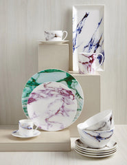 Marble Azure Small Vegetable Bowl / All Purpose