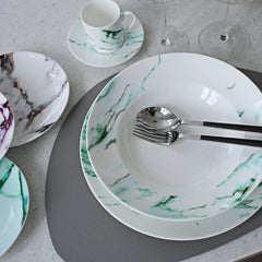 Marble Verde Espresso Cup & Saucer
