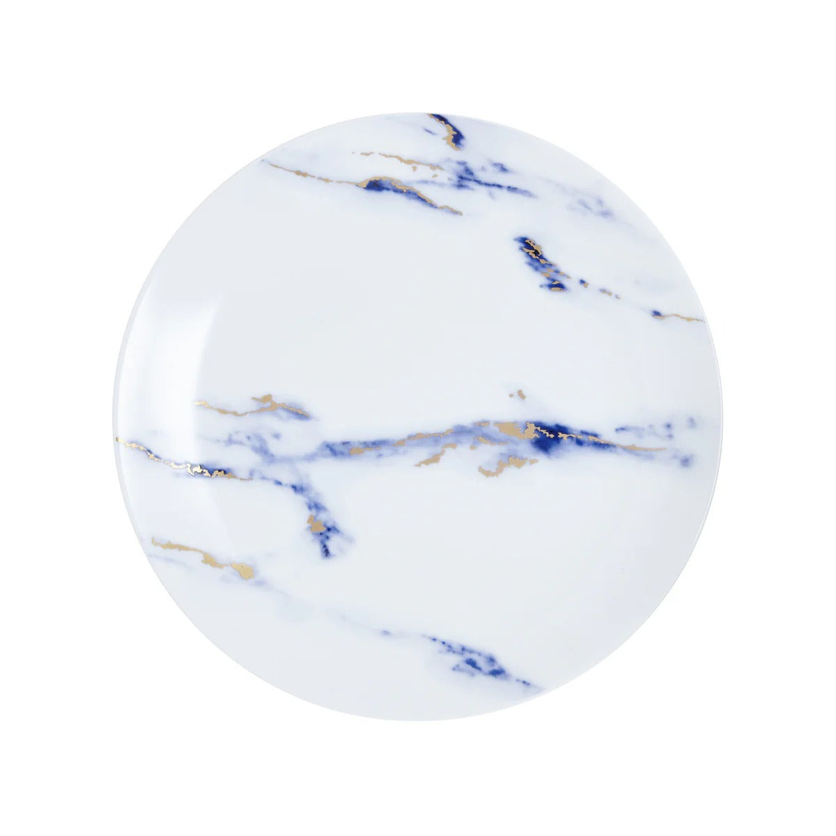 Marble Azure Salad/ Dessert Plate