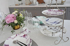 Marble Azure Dinner Plate