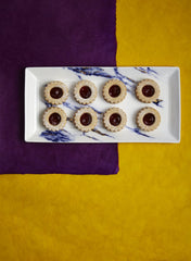 Marble Azure 13 Sandwich/ Cake Tray