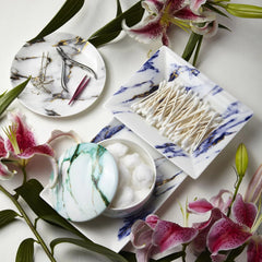 Marble Azure Vide Poche/ Jewelry Tray