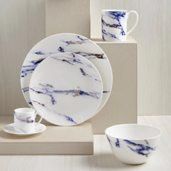 Marble Azure Small Vegetable Bowl / All Purpose