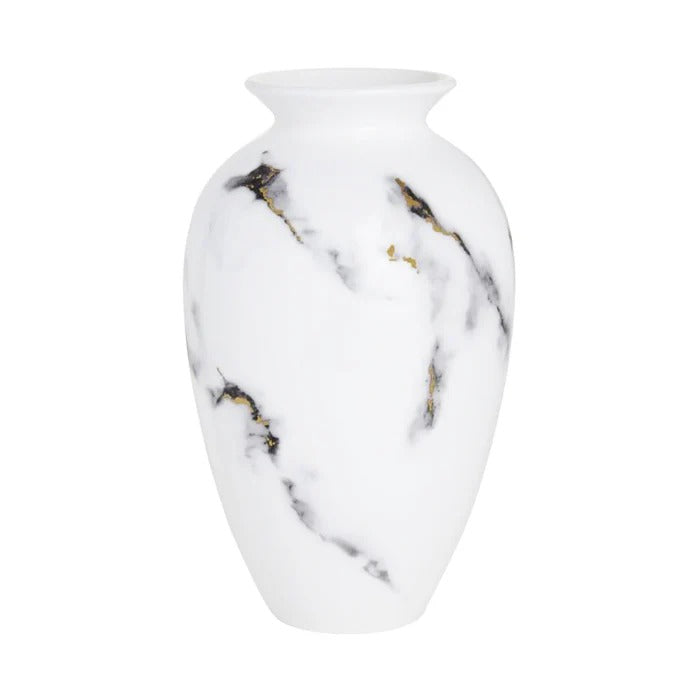 Marble Venice Fog 9.5" Urn Vase