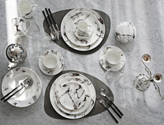 Marble Venice Fog Dinner Plate