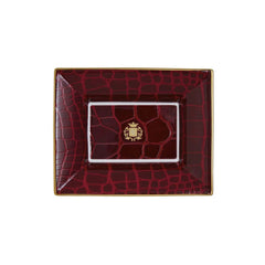Alligator Ruby Vide Poche/ Jewelry Tray