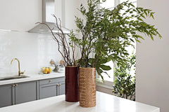 Alligator Emerald Tall Vase
