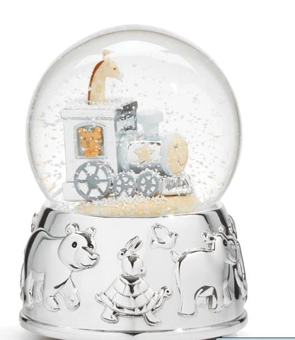 Animal Train Snow Globe