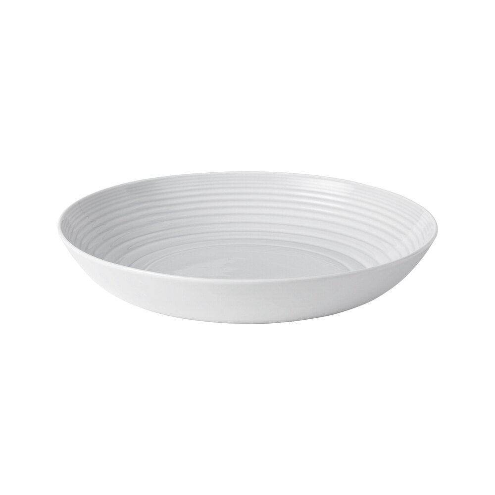 White Serving Bowl