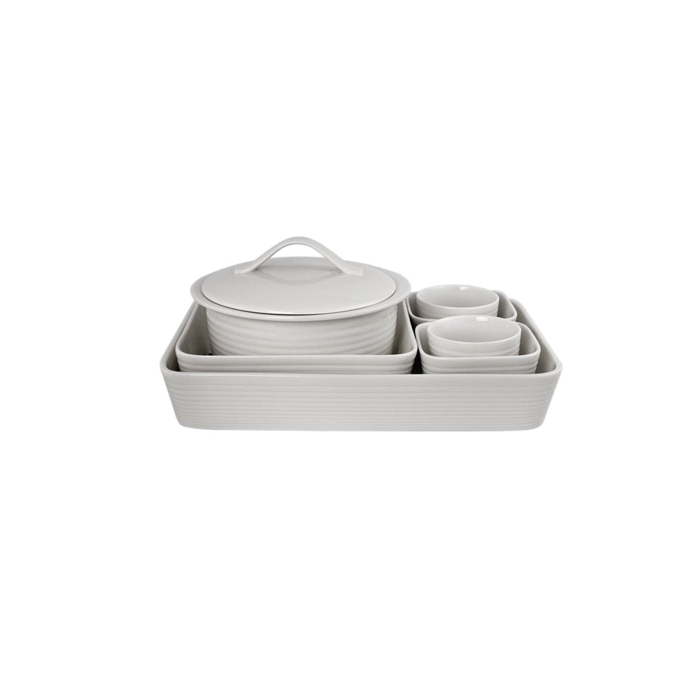 White 7 Piece Bakeware Set