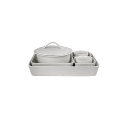 White 7 Piece Bakeware Set
