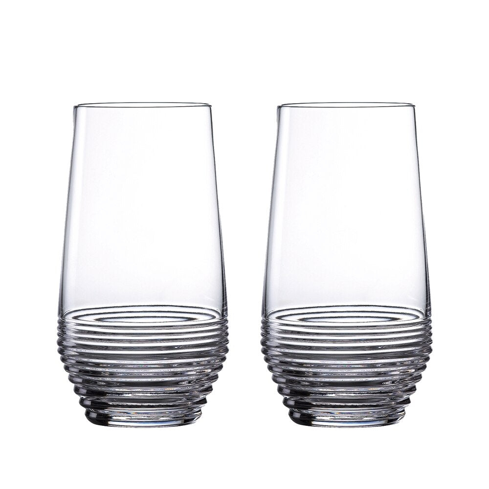 Mixology Rum Circon Hiball 480ml 16floz, Set of 2