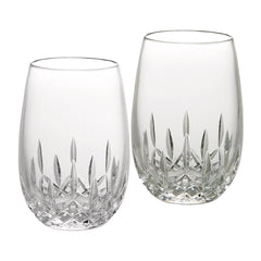 Lismore Essence White Wine Stemless 350ml 11.5floz, Set of 2