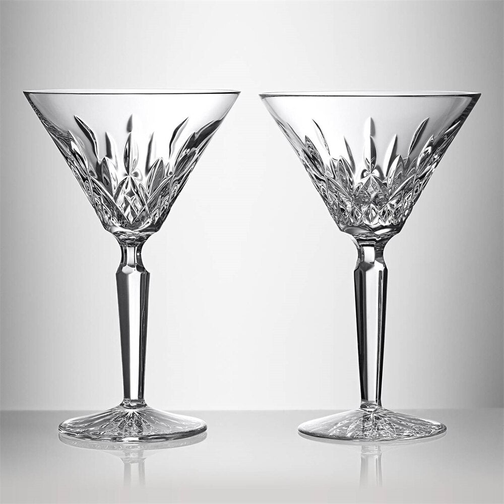 Lismore Martini 220ml 7floz, Set of 2