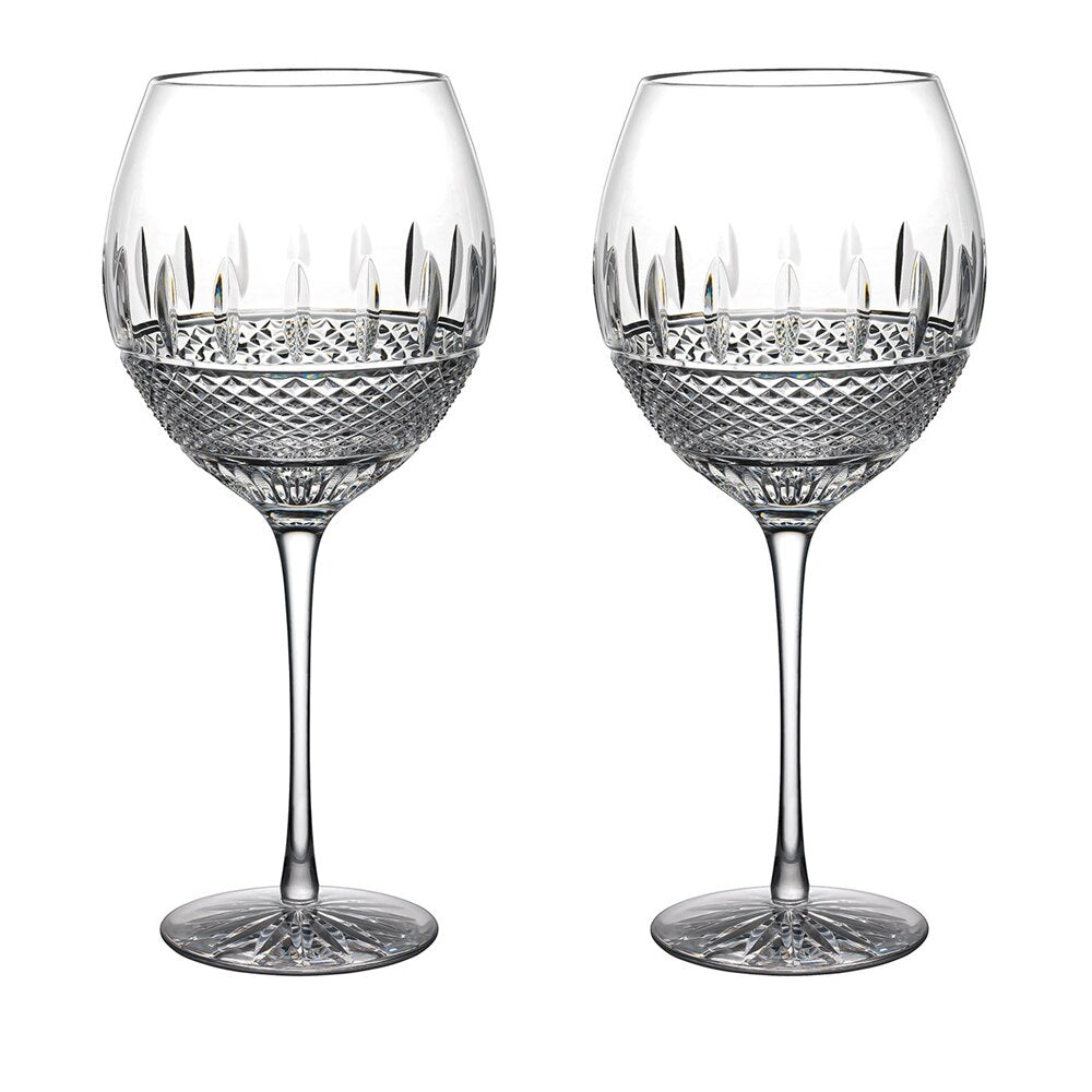 Irish Lace Mastercraft Red Wine 575ml 19oz, Set of 2