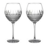 Irish Lace Red Wine Set/2