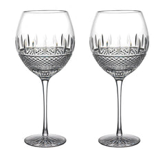 Irish Lace Mastercraft Red Wine 575ml 19oz, Set of 2