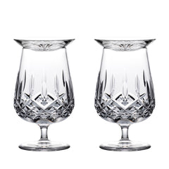 Connoisseur Lismore Rum Snifter & Tasting Cap 8 Oz Set/2