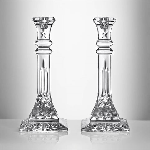 Lismore 10in Candlestick, Pair