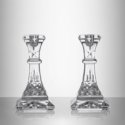 Lismore 6in Candlestick Pair