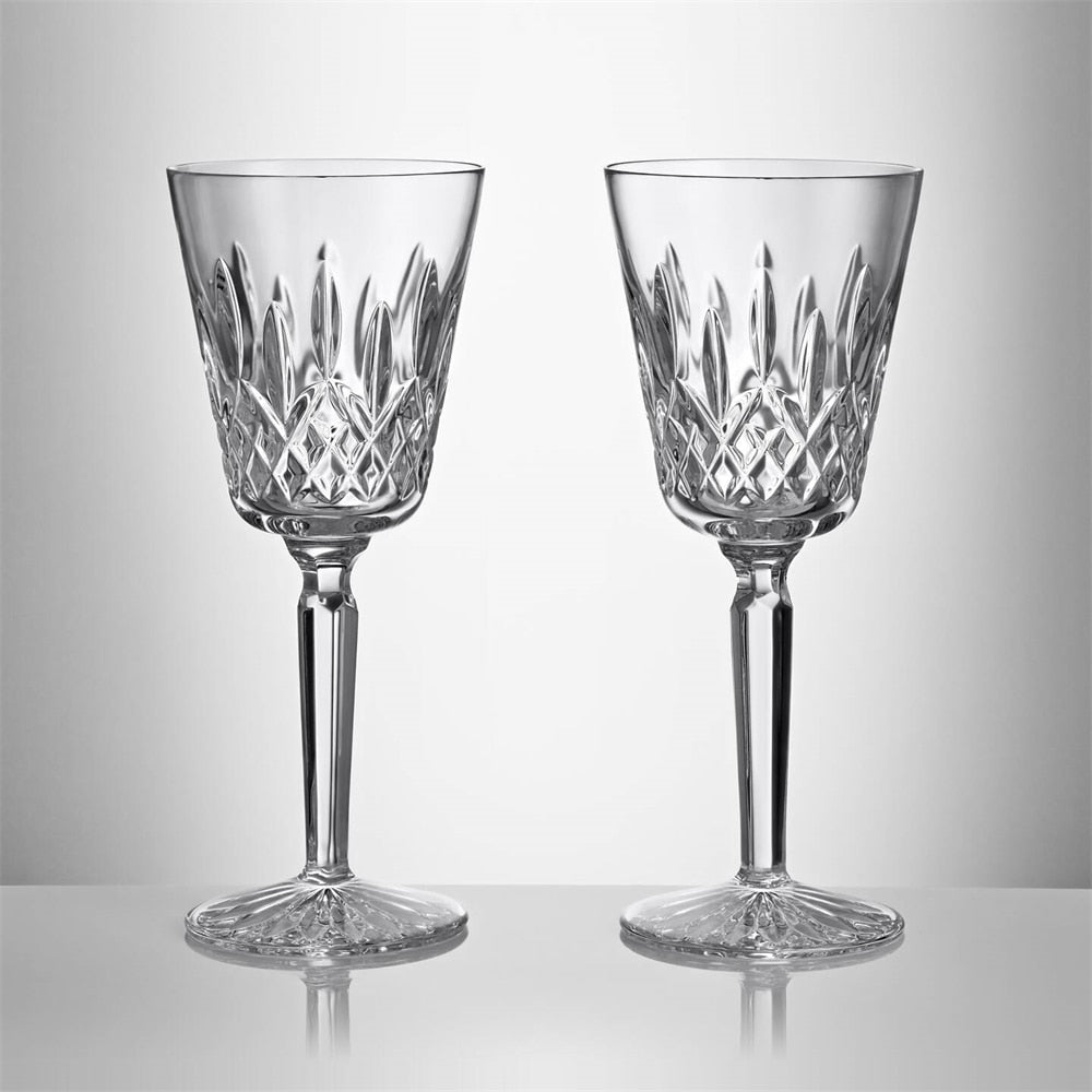 Lismore Tall Medium Wine 13 Oz Set/2