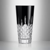 Lismore Black Vase 12"