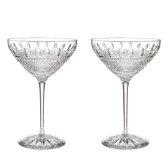 Irish Lace Martini 10 Oz Set/2