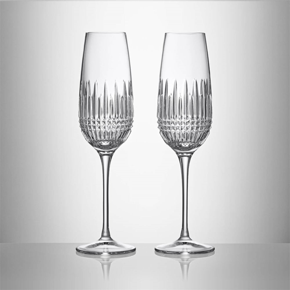 Lismore Diamond Essence Flute 315ml 10.5floz, Set of 2