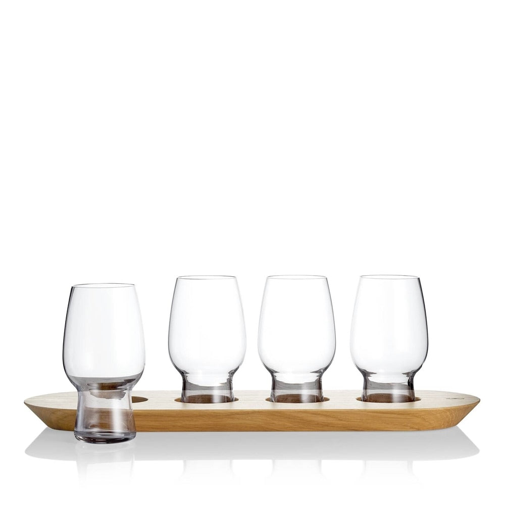 Craft Brew Beer Flight Set, 5 Pieces