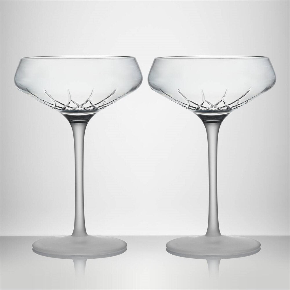 Lismore Arcus Coupe 8.5oz, Set Of 2