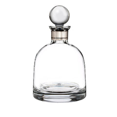 Elegance Decanter Short Platinum Band 970ml 32.5floz