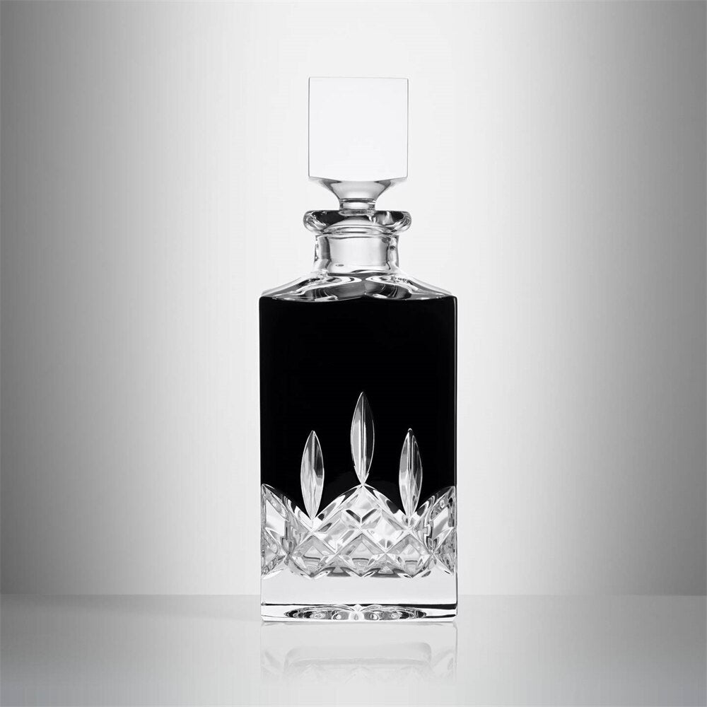 Lismore Black Square Decanter