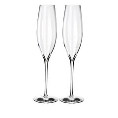 Elegance Optic Flute 240ml 8floz, Set of 2